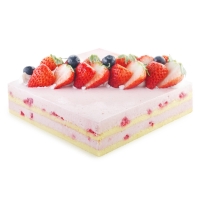 草莓慕斯/Strawberry Mousse Cake